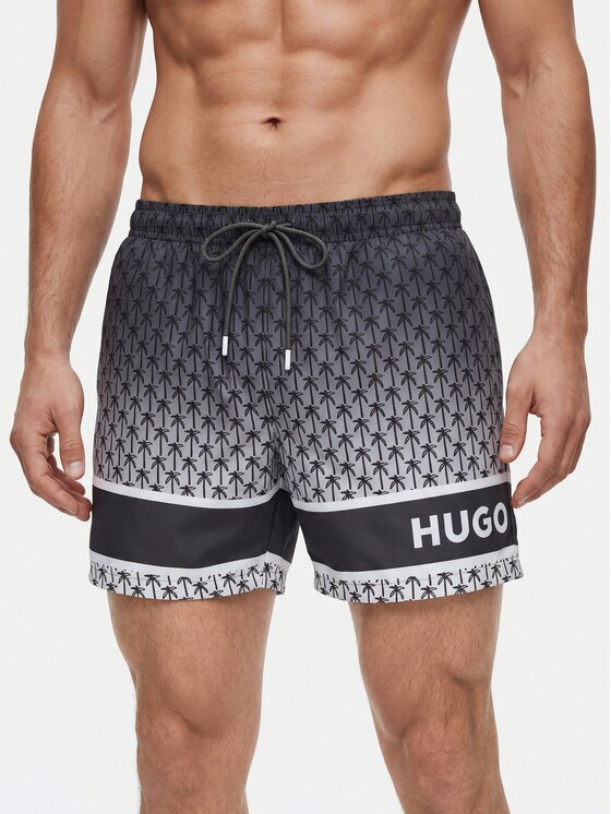 HUGO Плувни шорти Palms 50561097 Regular Fit