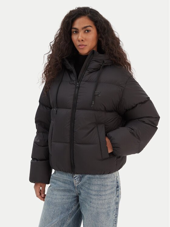 HUGO Пухено яке Francesca 50546344 Regular Fit