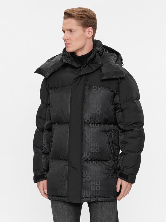 HUGO Пухено яке Melmus2341 50498017 Regular Fit