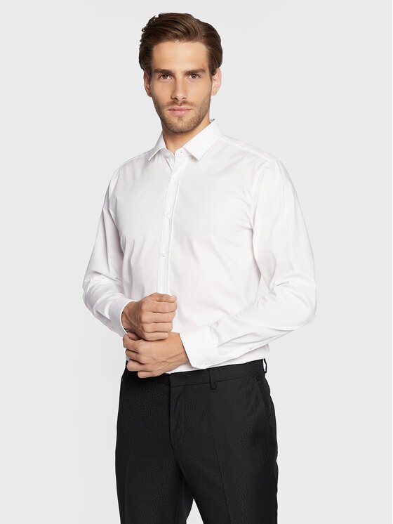 HUGO Риза Elisha02 50479396 Extra Slim Fit