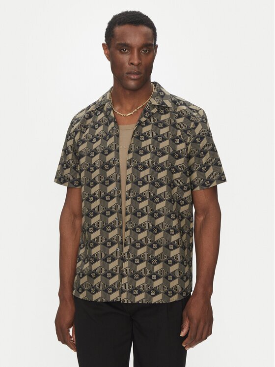 HUGO Риза Ellino 50539705 Relaxed Fit