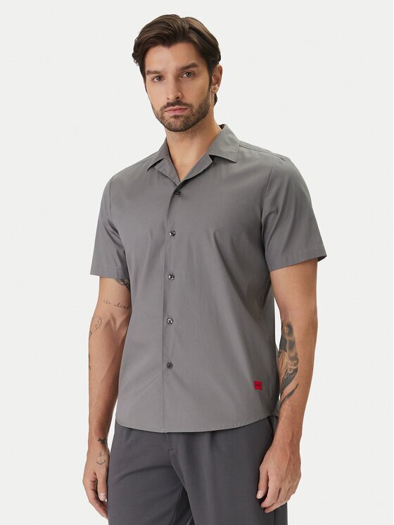 HUGO Риза Ellino 50560584 Relaxed Fit