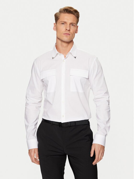 HUGO Риза Ermetal 50534281 Slim Fit