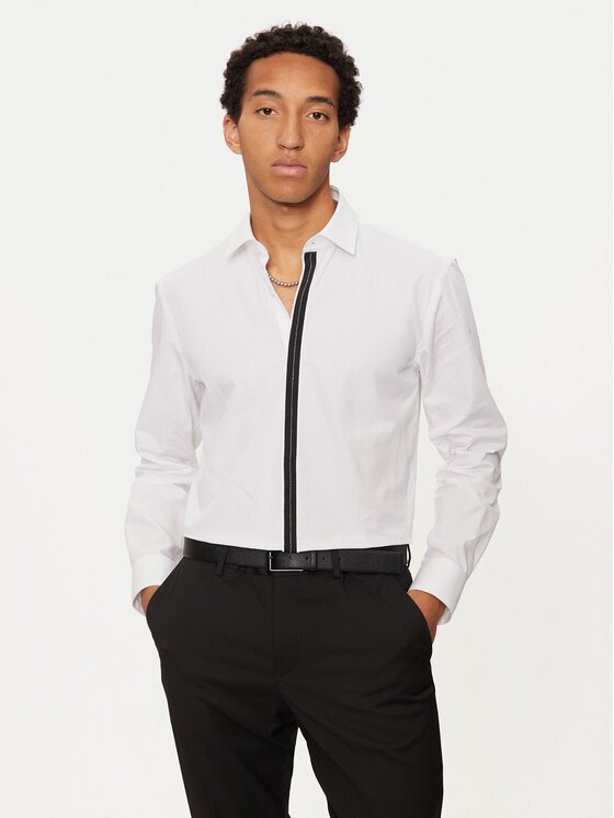 HUGO Риза Keidi 50524849 Slim Fit