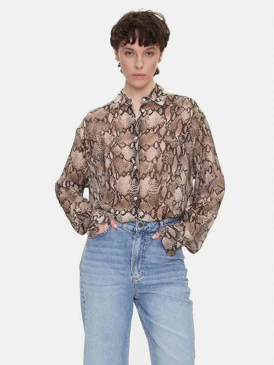 HUGO Риза The Boyfriend 50539779 Oversize