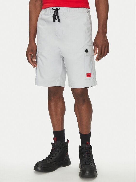 HUGO Шорти от плат Garlio242 50510594 Regular Fit
