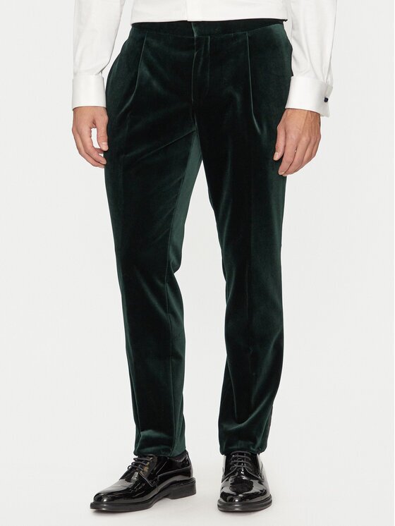 HUGO Текстилни панталони Getlin242E1X 50524910 Slim Fit
