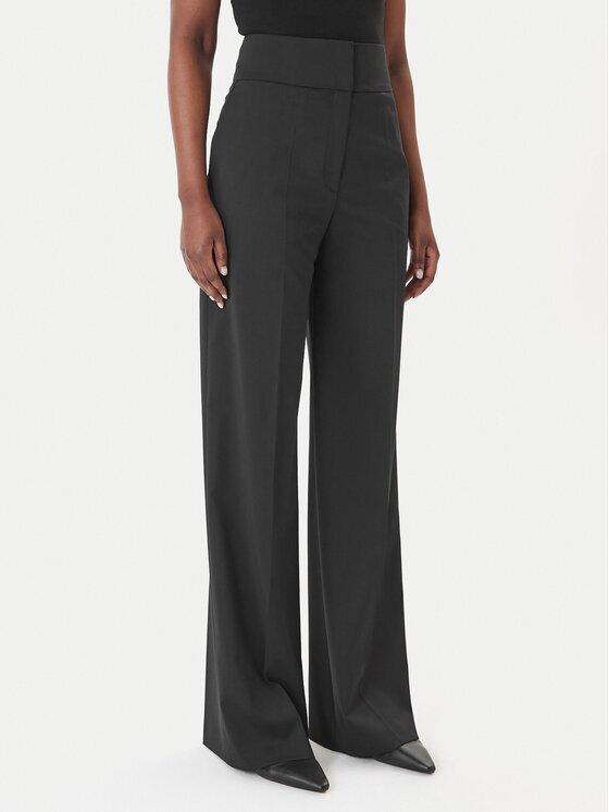 HUGO Текстилни панталони Himia 50516143 Wide Leg