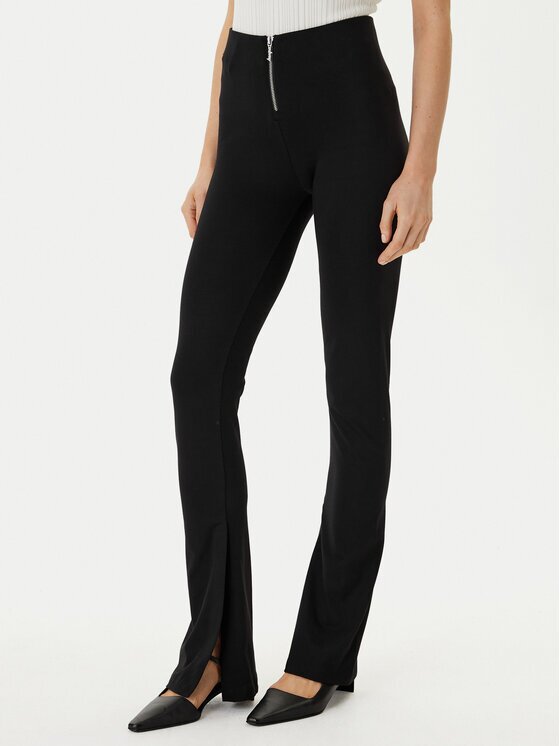 HUGO Текстилни панталони Nuflare_B 50554485 Flare Fit