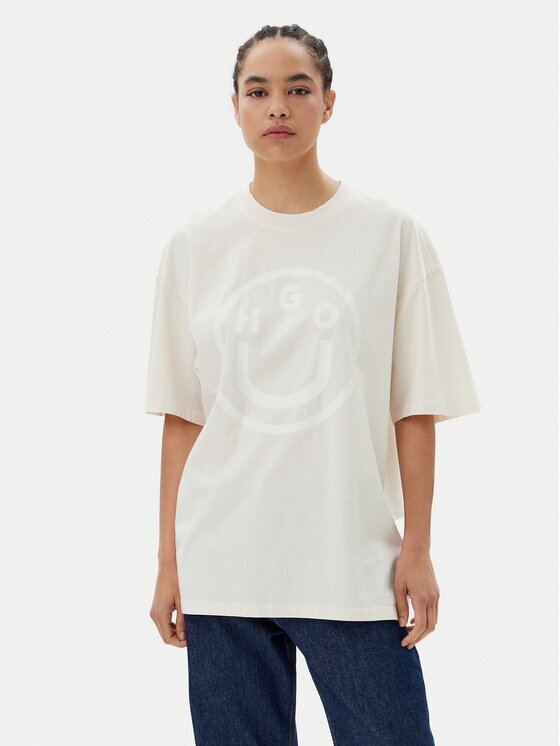 HUGO Тишърт 50511471 Oversize