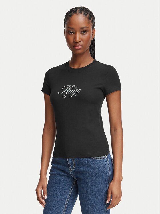 HUGO Тишърт 90's Tee_B_2 50575967 Slim Fit