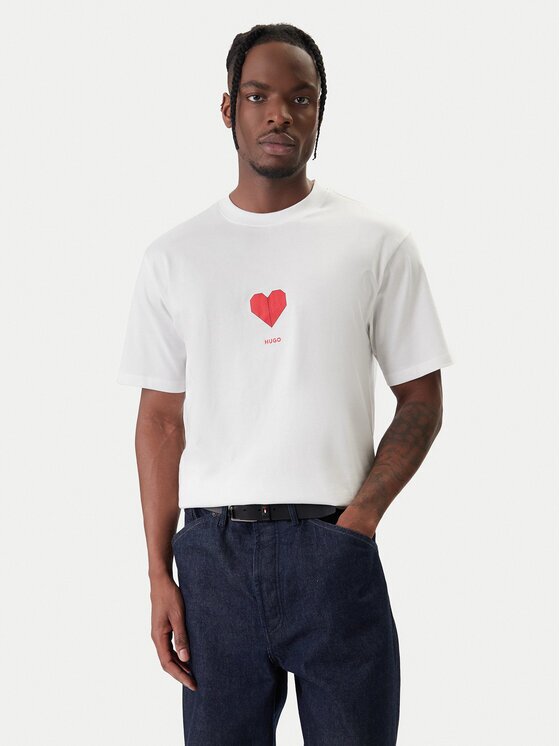 HUGO Тишърт Dalentin 50553429 Relaxed Fit