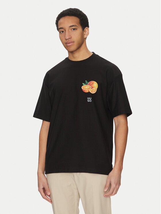 HUGO Тишърт Dartiee 50537576 Oversize