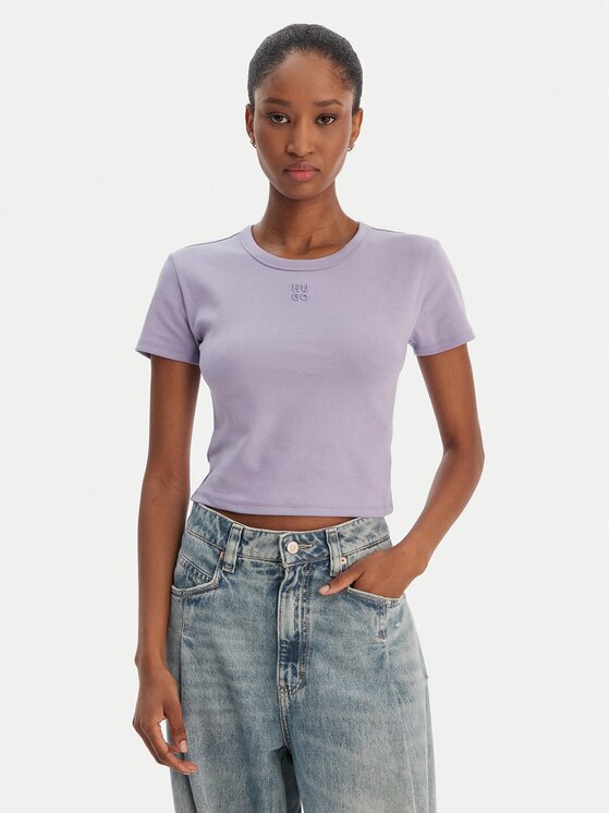 HUGO Тишърт Delanor 50512000 Slim Fit