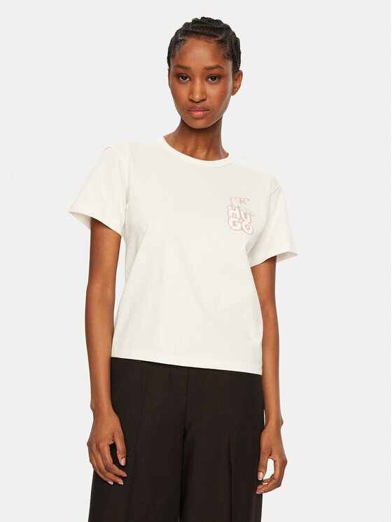 HUGO Тишърт Destrel_1 50534246 Regular Fit