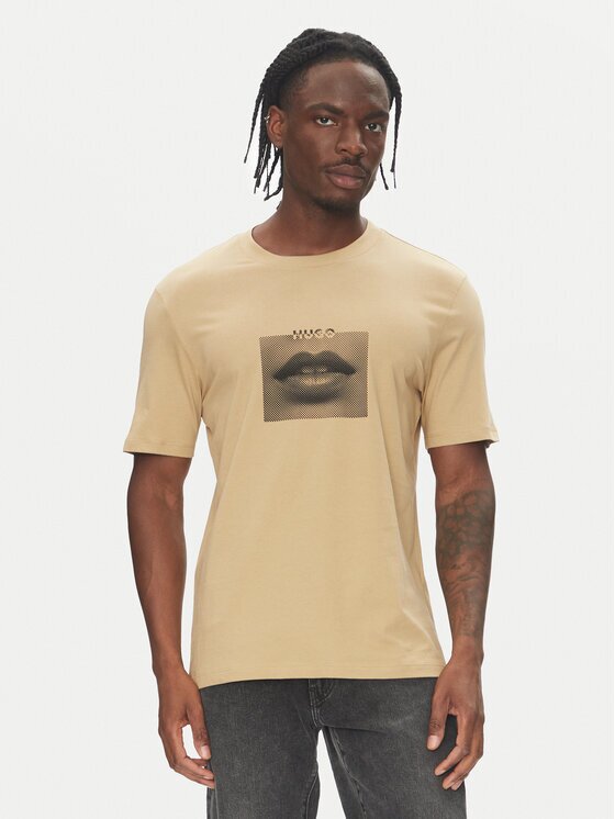 HUGO Тишърт Deterni 50544496 Regular Fit