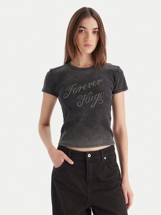 HUGO Тишърт Dever 50546936 Slim Fit