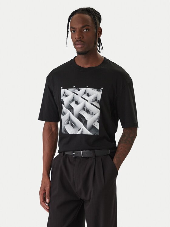 HUGO Тишърт Dodger 50553330 Regular Fit