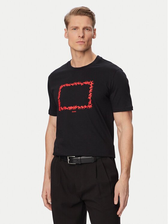 HUGO Тишърт Duhorse 50557684 Regular Fit