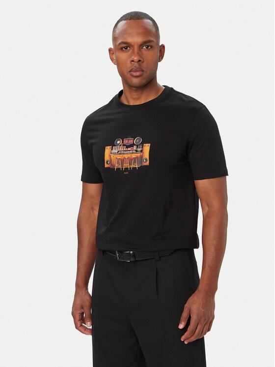 HUGO Тишърт Durectee 50566046 Regular Fit