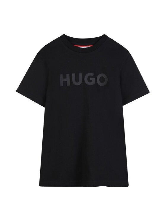 HUGO Тишърт G01014 S Черен Regular Fit