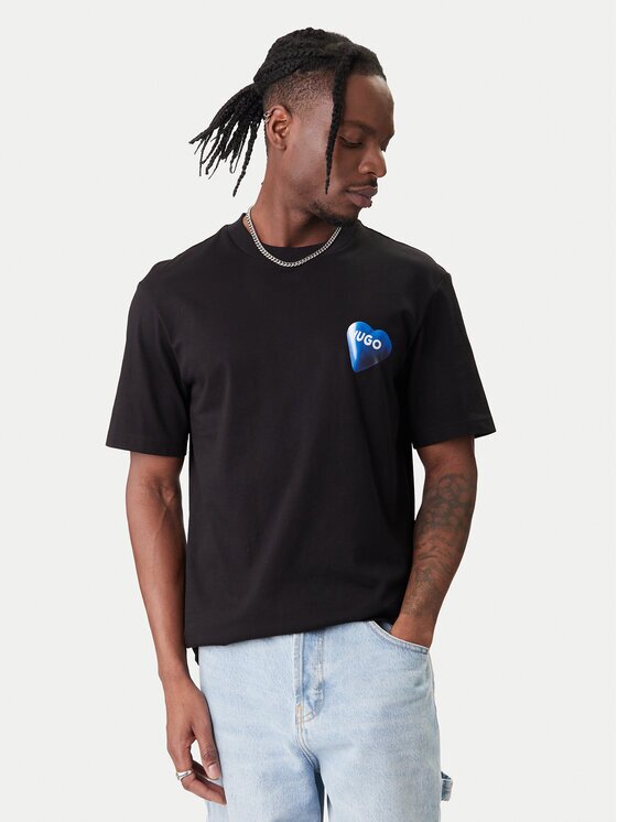 HUGO Тишърт Nalentinio 50562727 Regular Fit
