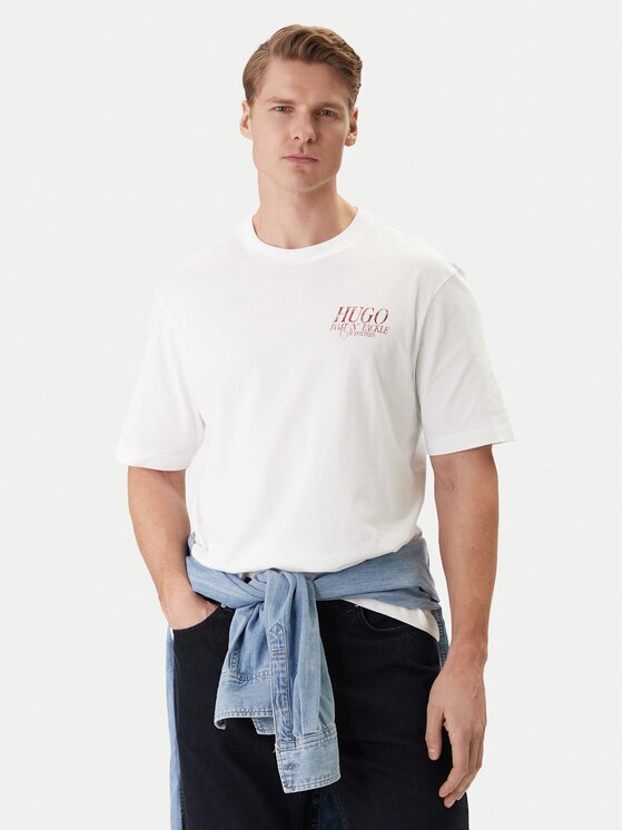 HUGO Тишърт Nofishix 50554370 Regular Fit