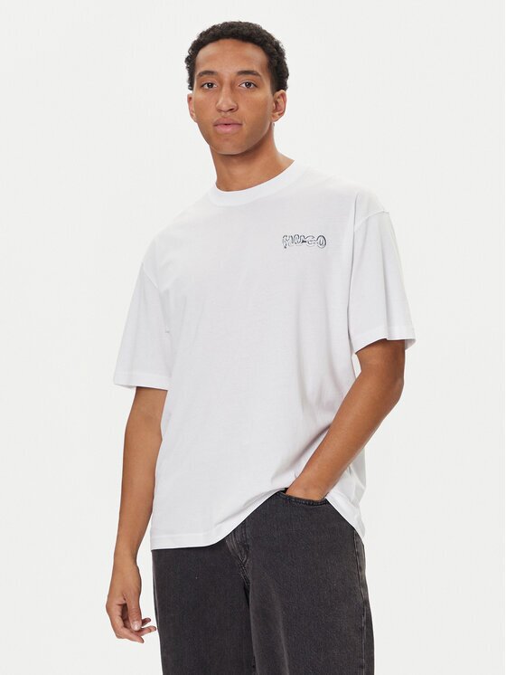 HUGO Тишърт Nyrotee 50549769 Loose Fit