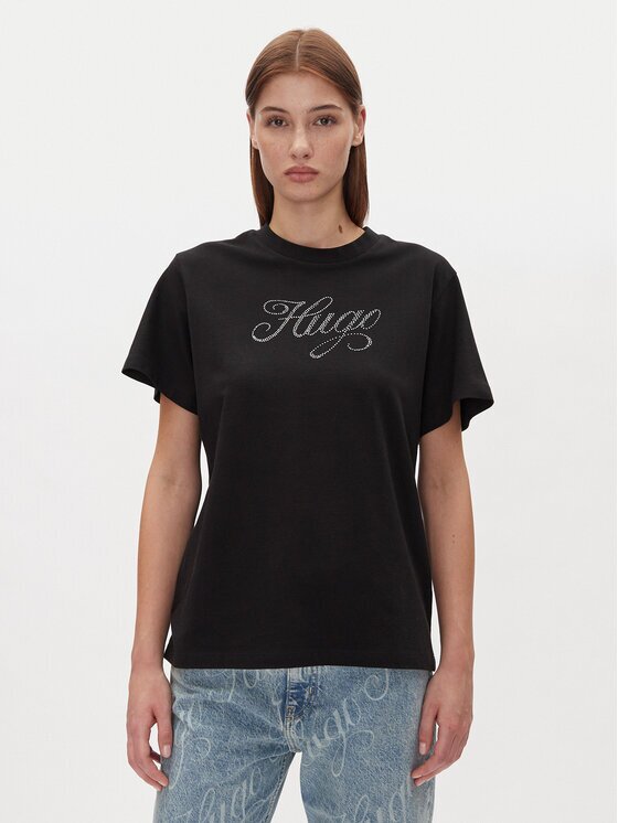 HUGO Тишърт Vintage Tee 50537239 Relaxed Fit