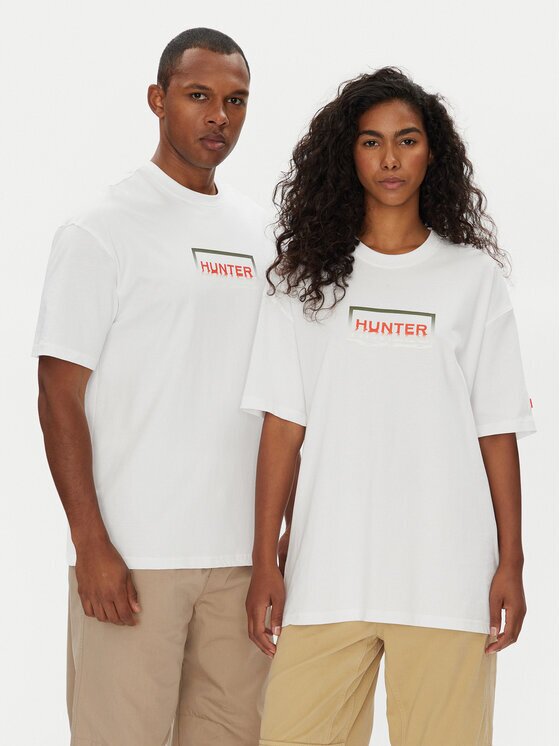 HUNTER Тишърт Abele UNISEX HARU0007251 Regular Fit