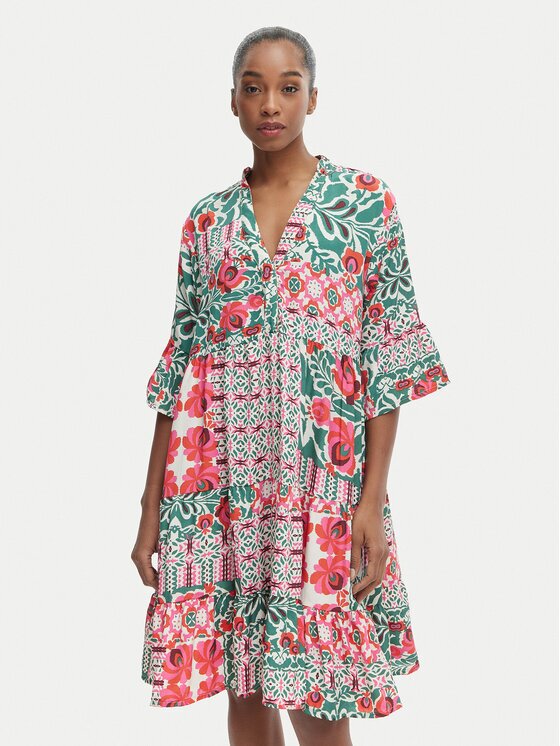 Iconique Лятна рокля Morena IC26-094 Relaxed Fit
