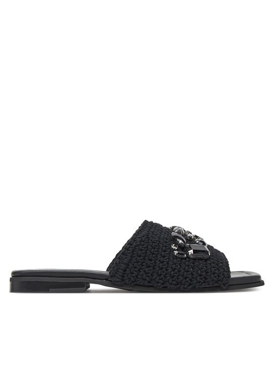 Inuikii Чехли Classic Suede Velcro 70104-367 Черен