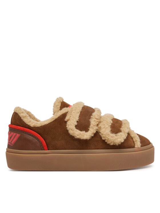 Inuikii Сникърси Lila Shearling Low Velcro 1001.001.0561.150