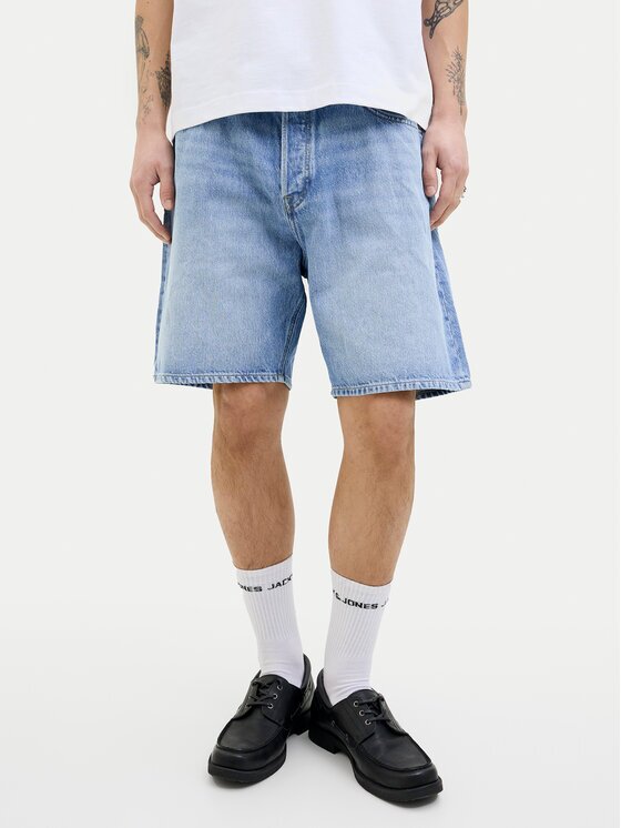 Jack & Jones Дънкови шорти 12269533 Loose Fit