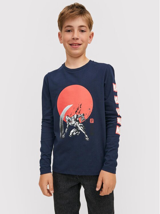 Jack & Jones Junior Блуза MARVEL 12217803 Regular Fit