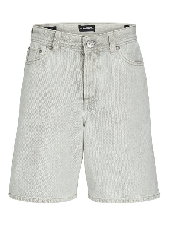 Jack & Jones Junior Дънкови шорти Tony 12278982 Сив Loose Fit
