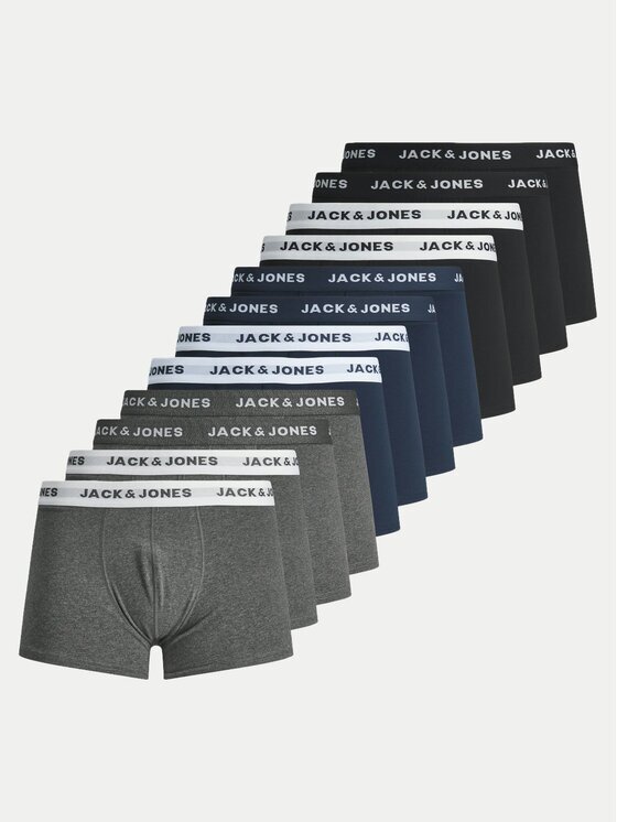 Jack & Jones Комплект боксерки Solid 12189935