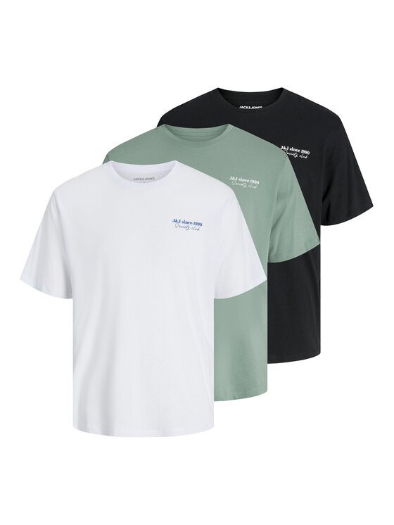 Jack & Jones Комплект тениски Ninety 12288312 Цветен Relaxed Fit