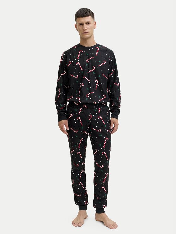 Jack & Jones Пижама Tristan 12285375 Loose Fit