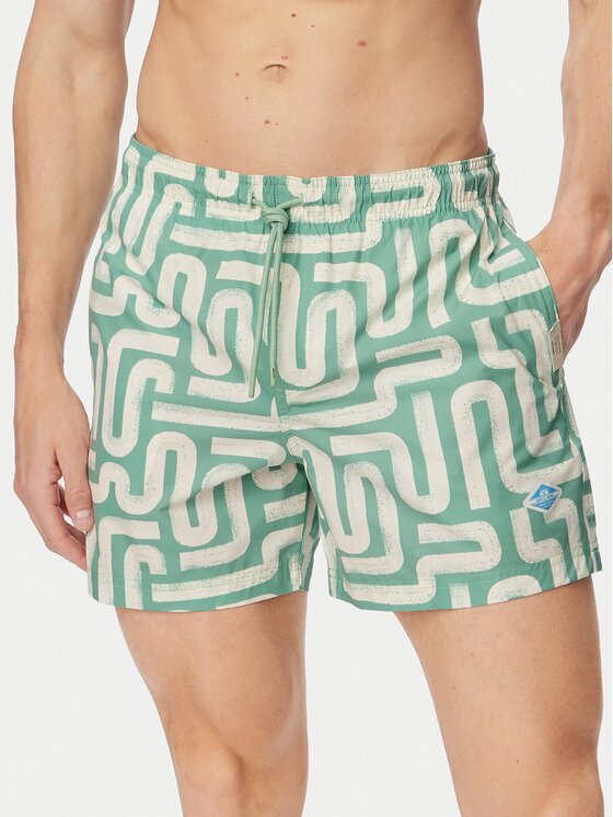 Jack & Jones Плувни шорти Maui Sand 12291428 Regular Fit
