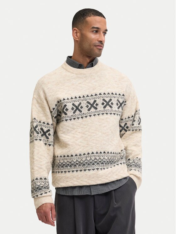 Jack & Jones Пуловер Blumax 12286244 Relaxed Fit