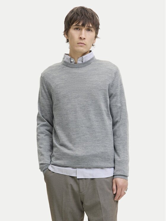 Jack & Jones Пуловер Merino 12216817 Regular Fit