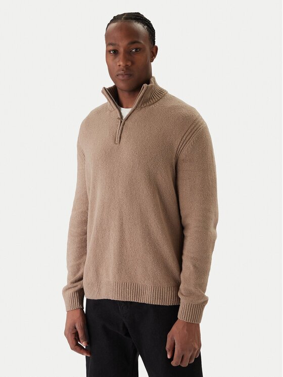 Jack & Jones Пуловер Point 12287316 Relaxed Fit