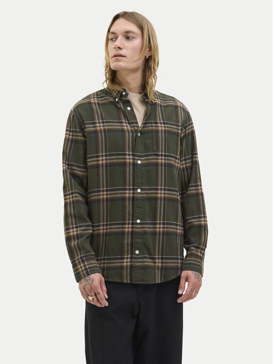 Jack & Jones Риза Classic Flannel 12278406 Regular Fit
