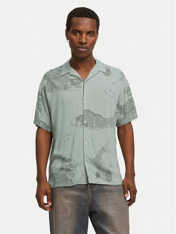Jack & Jones Риза Jeff 12268465 Relaxed Fit