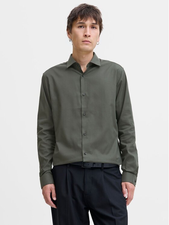 Jack & Jones Риза Parker 12227385 Slim Fit