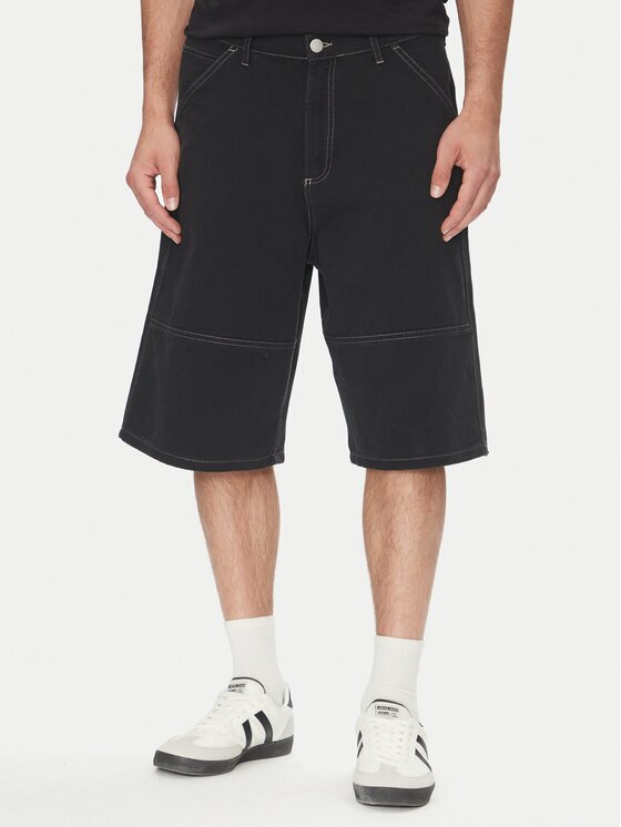 Jack & Jones Дънкови шорти Owen 12278222 Baggy Fit