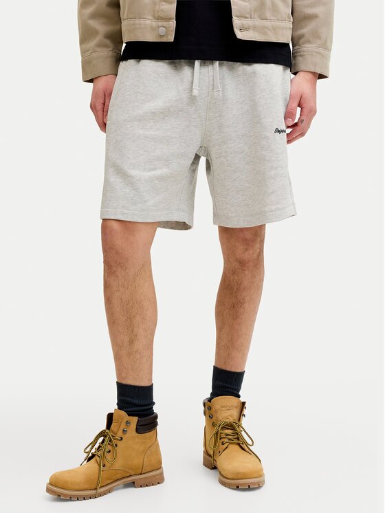 Jack & Jones Спортни шорти Karl Norrebro 12292565 Екрю Regular Fit