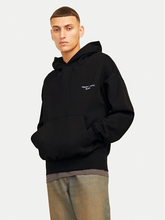Jack & Jones Суитшърт Noho 12263036 Екрю Oversize