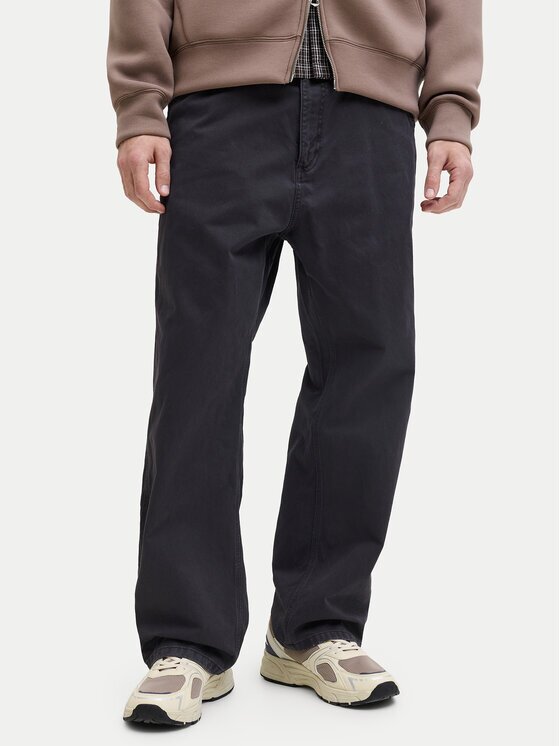 Jack & Jones Текстилни панталони Alex 12288528 Baggy Fit